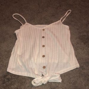 Light Beige Spaghetti Strap Top